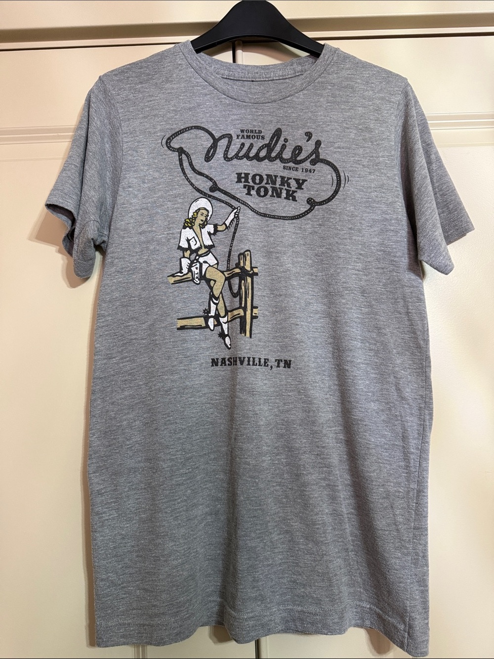 City Threads Music City Logo Tee - Heather Gray